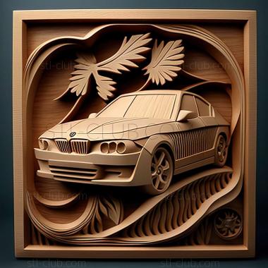 3D модель BMW E60 (STL)